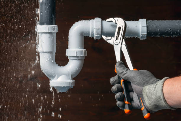 Professional Drain Cleaning technician working in Macclesfield, NC